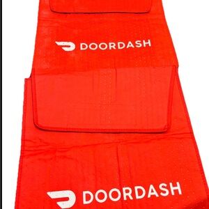 Red DoorDash Insulated Delivery Bag